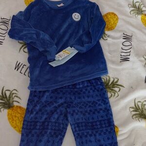Cozy Blue Kids Pajamas small 6/7